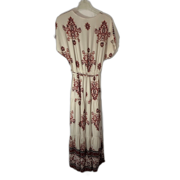 Knox Rose Maxi Dress Floral Batwing V-neck - Picture 6 of 7